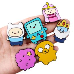 Brooches Cartoon Dog Enamel Pin Brooch Pines Lapel Pins Cute Badge On Backpack Cosplay Accessories Anime Jewelry Gifts For Friends