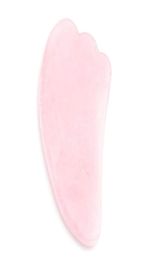 Natural Rose Quartz Gua Sha Board Pink Jade Stone Body Facial Eye Scraping Plate Acupuncture Massage Relaxation Health Care F4011785764