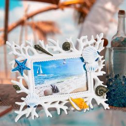 Frames Nautical Style Po Frame Picture Holder Summer Vacation Craft For Parties Coffee Shop Decors