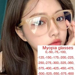 Sunglasses Anti-blue Light Foldable Myopia Glasses Ultralight PC Frame Fashion Comfortable Men's And Women's Nearsighted