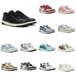 Prefect Nice Skel Top Low Sneakers Shoes !! Men Bone Board Leisure Flats Lace-up Trainers Luxury Outdoor Couple Sports Comfort Skateboard Walking EU35-46