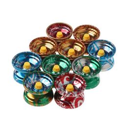 Yoyo 1Pc Professional YoYo Aluminium Alloy String Skills Yo Ball Bearings Suitable for Beginners Adults and Children Classic Fashion and Fun Toys Y240518