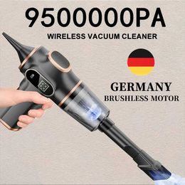 Robotic Vacuums Xiomi 9500000Pa Handheld Wireless Vacuum Cleaner Cordless Portable Cleaning Robot Home and Car Use Large Suction Vacuum Cleaner J240518