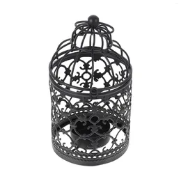 Candle Holders Creative Hollow Birdcage Candlestick Unique Holder Chic Stand Bird Cage Home Decoration