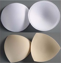 100PcsBag Practical Summer Breast Bra Bikini Inserts Chest Pad Women Swimsuit Padding Inserts Sponge Foam Bra Pads Chest Cups4439403