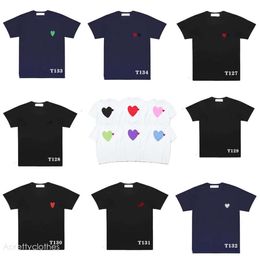 Play Brand T Shirt Designer T Shirt Men's Tshirts Fashion Women's Amirirs Shirt Sleeve Heart Badge Top Clothes 485
