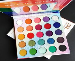Makeup Eyeshadow Palette 25L Live In Color Eye Shadow 25 Colors Make Life Colorful Matte Shimmer Eye Shadow hill Palette Beauty Co8902948