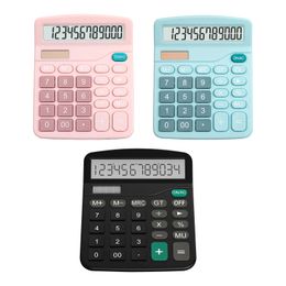 12 Digits Electronic Calculator Large Screen Desktop Calculators Home Office School Financial Accounting Tools 240430