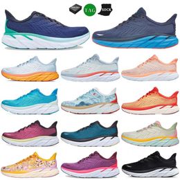 Designer one one Running Cliftoon 9 hs Shoes Womens Big Size 47 Shifting Sand for Mens Women Boondi 8 Carboon x2 Black White Platform Sneakers