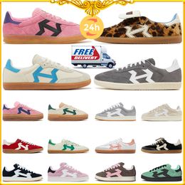 Free shipping designer casual shoes for men women trainers Leopard Hair Cream Blue Fox Brown Bliss Pink Purple Grey Blue mens sneakers sports