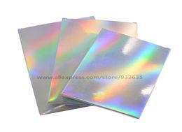 50 Pcs Holographic Gift Party Paper Box Laser Card Case Cartons Gift Boxes Cosmetics Package Candy Boxes Wedding Favour2697972