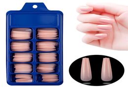 10 Colours 100Pcs Full Cover Matte False Nail Tips Manicure Fake Nails Extension Nail Art False Nails4923212