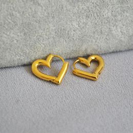 Stud Earrings Women's Fashion Jewelry Simple And Exquisite Heart Shaped Ear Buckles