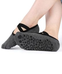 Women NonSlip Yoga Socks For Backless Fitness Pilates Breathable Ballet Foot Scoken Ladies Sport Gym Sock Dance Slippers25738808233182