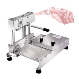 Commercial Frozen Bone Cutting Machine Minced Lamb Bone Meat Cutter Chicken Duck Fish Ribs Lamb Cutting Kitchen Tool