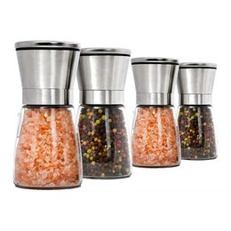 Manual Salt Pepper Grinder Coffee Grinde Pulverizer Powder Machine Steel Spice Shaker Kitchen Mills Accessories 240429
