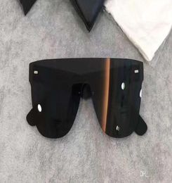 Cool Flat Top Black Sunglasses Super by Tuttolente Men Pilot Sun glasses Gafas de sol with case6237010
