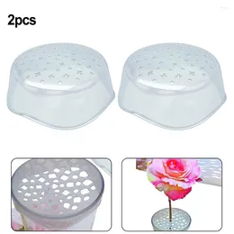 Vases 2pcs Spiral Ikebana Stem Holder Waterproof Sturdy Flower Support Reliable DIY Bouquet Arrangement