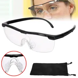 Sunglasses Frames 1.8x Magnifying Eyewear Reading Glasses Magnifier 200% Magnification Lenses Portable Gift For Parents Presbyopic