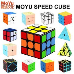 Magic Cubes MoYu Meilong Series Magic Cube 3x3 2x2 4x4 5x5 Professional Special 33 Speed Puzzle Childrens Toy 3x3x3 Original Cubo Magico Y240518