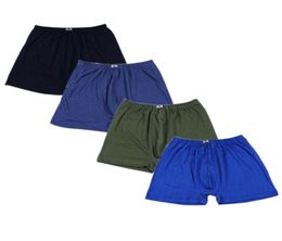 4 pcslot Boxer Men Cotton Boxers Loose Shorts Men039s Panties Plus Size Short Breathable Mens Underwear Boxers2113994