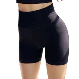 Lu wyrównane szorty Summer Sport European European Joga 3 części bezproblemowy wysoki poziom biodra bioder brzoskwiniowy letni runng noszenie spodni sportowe szorty ll lmeon gym kobieta