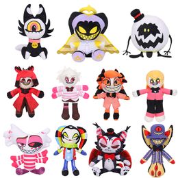 Top Quality New Hazbins Hotel Doll Doll Alastor Cartoon Doll Kawaii Soft Pyled Doll Home Decoration Birthday Gift for Kid 115