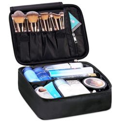 Travel Makeup Bag Cosmetic Storage Bag Storage Box Make Up Case Organiser Brush Holder Wash Waterproof Portable Large Simple4274644