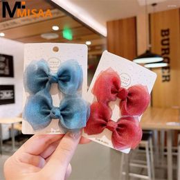 Dog Apparel Bow Knot Hair Clip Various Styles Not Damaging Fabric 5 Colors Hairpin Pearl Mesh Lovely Art