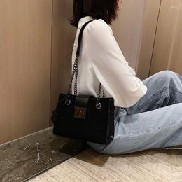 Shoulder Bags Scrub Leather Crossbody For Women 2024 Small Luxury Quality Messenger Bag Female Travel Chain Handbag
