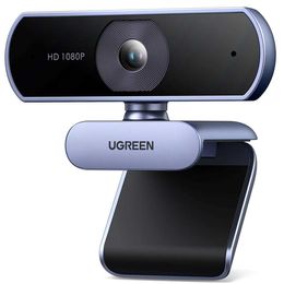 Webcams UGREEN 1080P Full HD Network Camera Laptop USB Network Camera with Dual Mics Suitable for YouTube Zoom Video Call Network Camera J240518