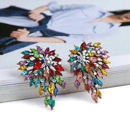 Stud Earrings Vintage Charm Colorful Wing Bride Wedding Party Jewelry Boho Trend Holiday Unusual For Women Gift