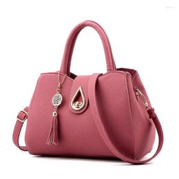 Bag Women Leather Tassel Messenger Lady Hobo Handbag Shoulder Tote PU Purse Satchel Crossbody 28GD