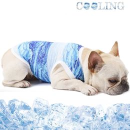 Nonor Breathable Pet Dog Cat Vest Summer Cooling Sleeveless French Bulldog Corgi Clothes for Small Large Dogs XS-3XL 240517