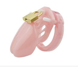 Male Plastic padlock Lock Penis Ring Cock Cages Ring Virginity Lock Belt Sex Toy for Men Penis Sleeve padlock8478651