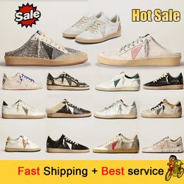 Designer Shoes Golden Women Super Star Brand Men New Italy Sneakers Classic Dirty Shoe Lace Up Woman Man classic fashion high increasing Summer Autumn Sport 2024