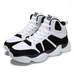 Fitness Shoes Men High Top Fashion Sneakers Men's Vulcanised Trend Comfortable Casual Outdoor Non-Slip Tenis Masculino
