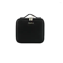 Storage Bags Cosmetic Bag Portable Women's Case With Full Screen Mirror Large-Capacity Cosmetics Box