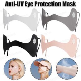 Bandanas Fashion Punk Sunscreen Mask Anti-UV Eye Protection Women Men Hip Hop Summer Driving Cycling Running Sport Face Masks