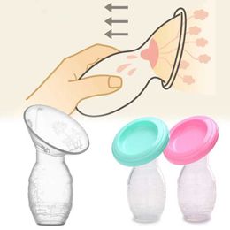 Breastpumps Baby feeding manual breast pump companion breast collector automatic calibration breast milk silicone pump pregnant womens products H240518
