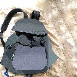 Backpack Style Purse Designer Bag Mens Leather Backpack Fashion Luxury Messenger Bag Mountaineering Student Bags Leather Handbag Knapsack