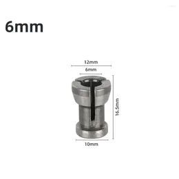 Power Tool Parts Milling Cutter Adapt 1/3pcs 6/6.35/8mm Collet Chuck Carbon Steel For Engraving Trimming Machine Electric Router