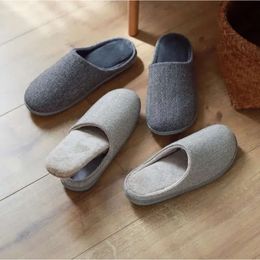 Sandals Chaussures Men White Grey Slides Slipper Mens Soft Comfortable Home Hotel Slippers Shoes Siz 529 s s