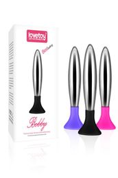 Lovetoy MetalSilicone Combined Luxury Premium Butt Plug Metal Unisex Anal Sex Toys Erotic Sex Anal Plug Adult Products5005656