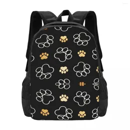 School Bags Dog Simple Stylish Student Schoolbag Waterproof Large Capacity Casual Backpack Travel Laptop Rucksack