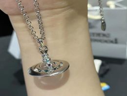 3D Planet Pendant Necklace Women Cute Saturn Short Chain Necklace Gift for Love Girlfriend7599210