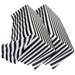 Table Cloth 2 Pcs Striped Tablecloth Decor Christmas Decorations Stain Resistant Holiday Party Decorative Rectangle Covers Plastic Picnic