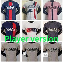 23 24 25 MBAPPE HAKIMI soccer jerseys maillot de foot 2024 2025 Paris ZAIRE-EMERY BARCOLA O.DEMBELE KOLO MUANI LEE KANG IN football shirt hommes M.ASENSIO player version