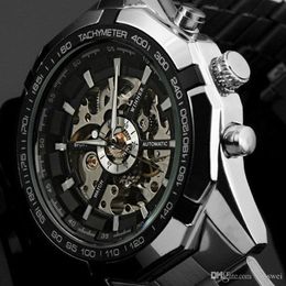 Men's high quality business Luminous watch Automatic mechanical watches nk Sporty vk fashion style Stainless steel with a large di 3024