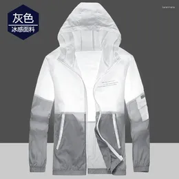 Men's Jackets 2024 Korean Style Thin Hooded Jacket For Men Spring/summer Trendy Student Casual Sunscreen Coat Fashion Wear